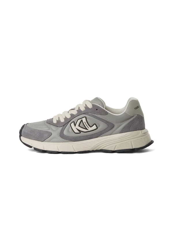 ORION SIDETRIM - Trainers - grey white