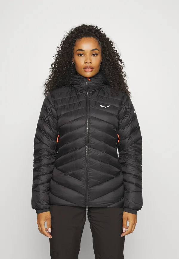 ORTLES JACKET - Down jacket - black out
