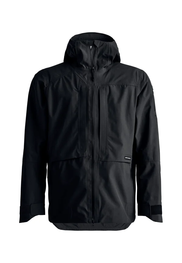 ORTOVOX HARDSHELL-JACKE RAVINE PLUS 3L - Hardshell jacket - black raven