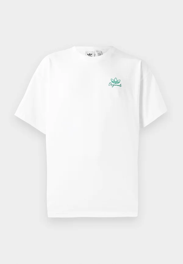 OUTLINE PALM UNISEX - Print T-shirt - white
