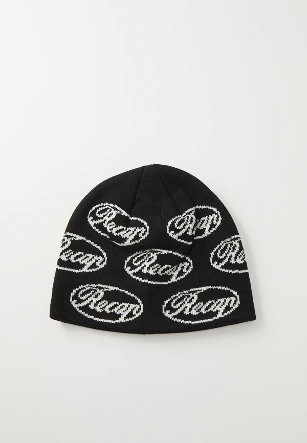 OVAL BEANIE UNISEX - Beanie - black