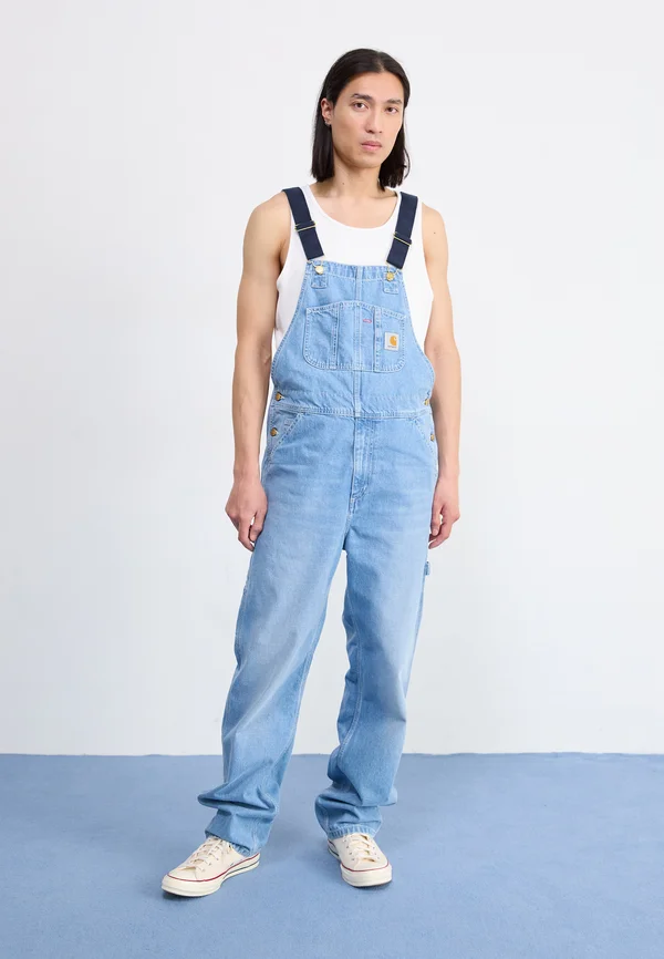 OVERALL NORCO - Relaxed fit jeans - blue light true washed