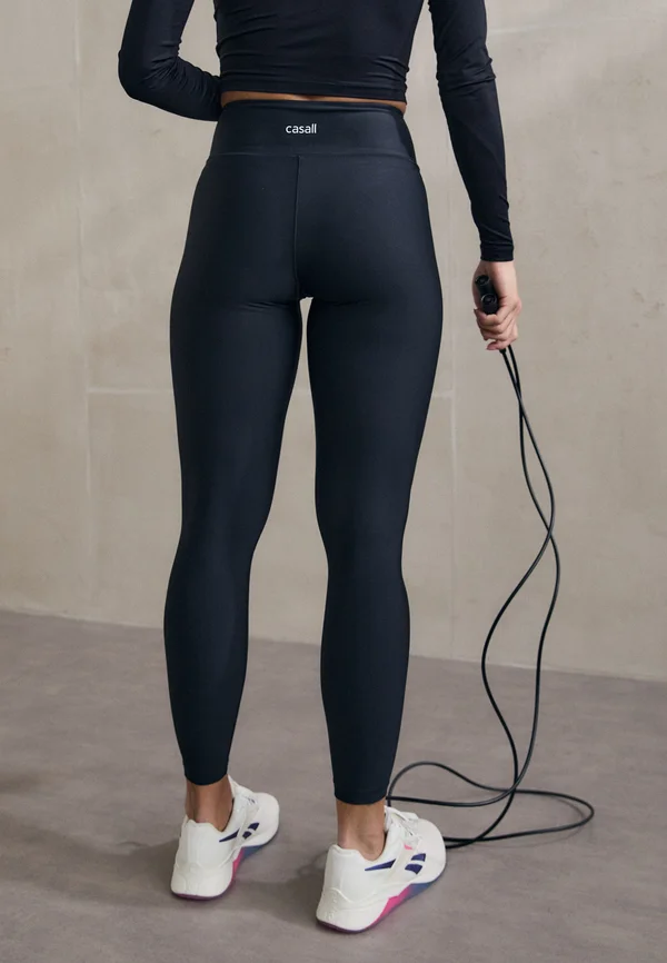 OVERLAP  - Leggings - black