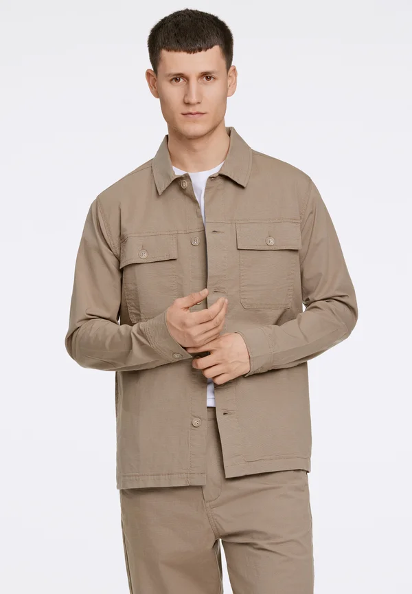 OVERSHIRT - Light jacket - stone