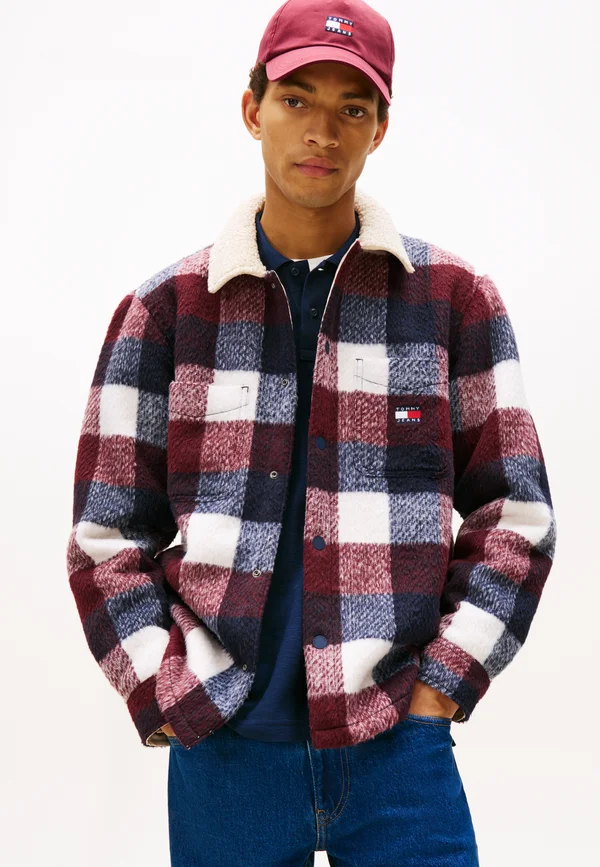 OVERSHIRT  - Summer jacket - dark night navy  check
