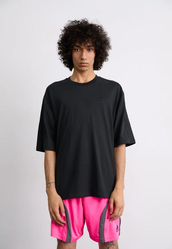 OVERSIZE TEE - Print T-shirt - black