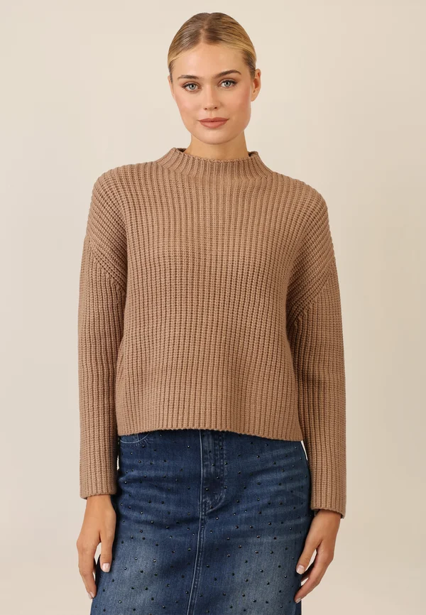 OVERSIZED - Jumper - camel