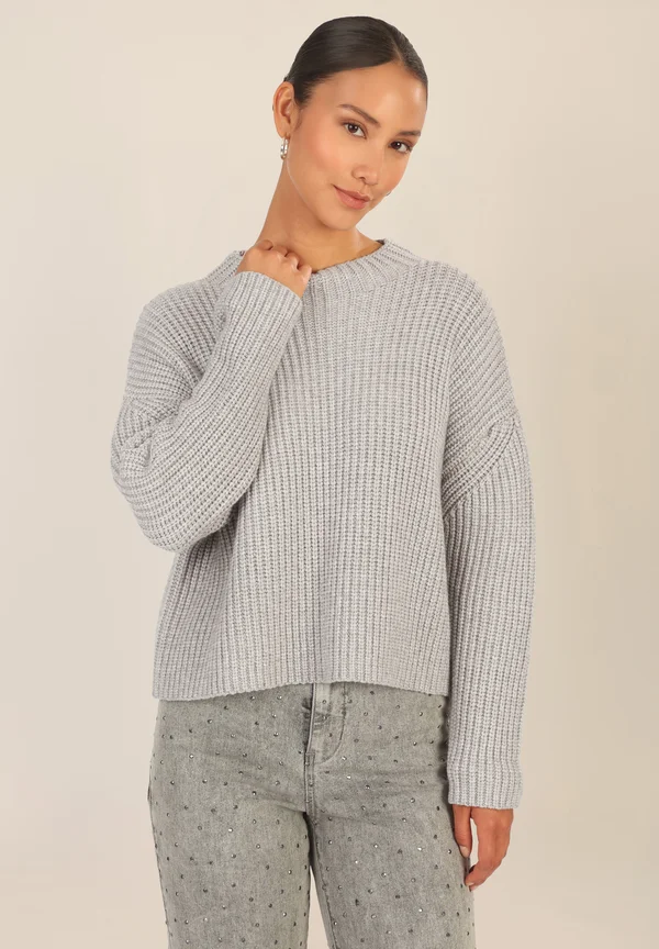 OVERSIZED - Jumper - graumeliert
