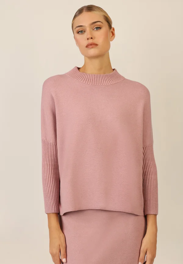OVERSIZED  - Jumper - mauve