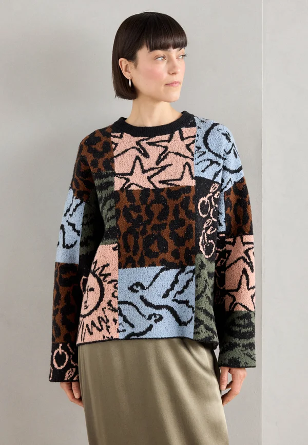 OVERSIZED - Jumper - multicolor