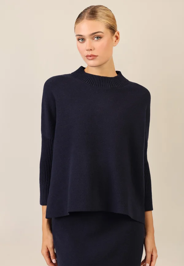 OVERSIZED  - Jumper - nachtblau
