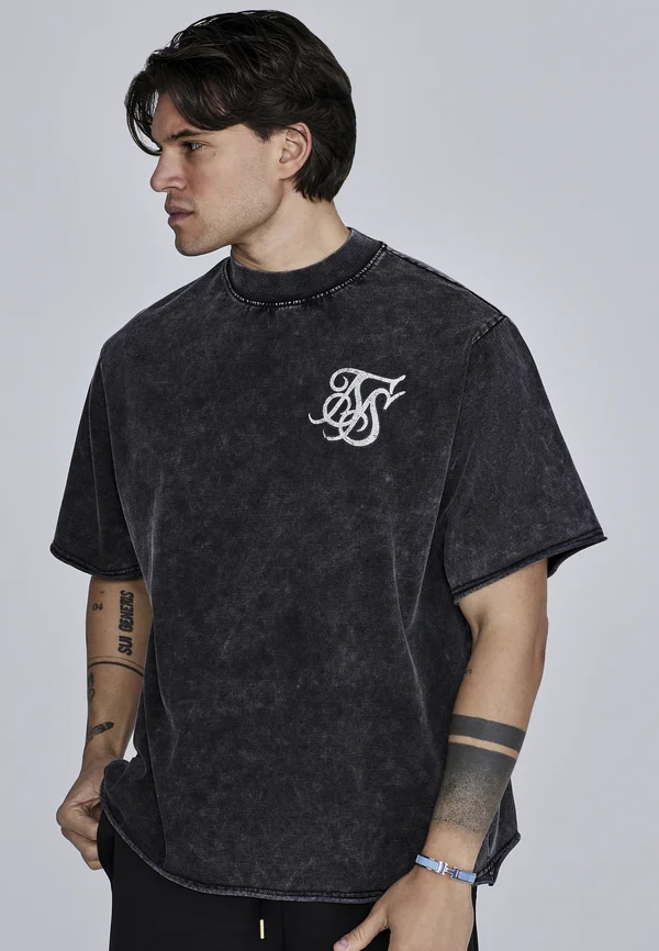 OVERSIZED   - Print T-shirt - black