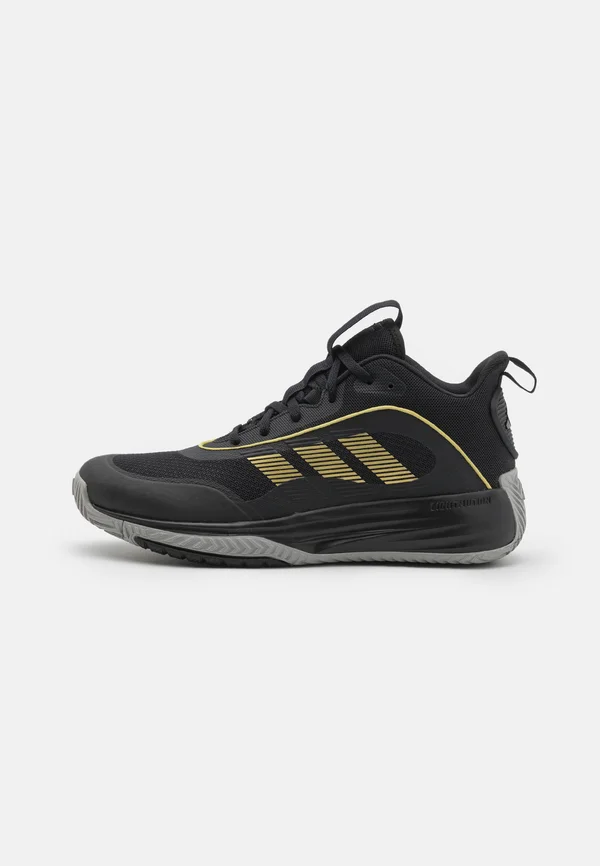 OWN THE GAME 3 - Basketball shoes - core black/gold metallic/solid grey