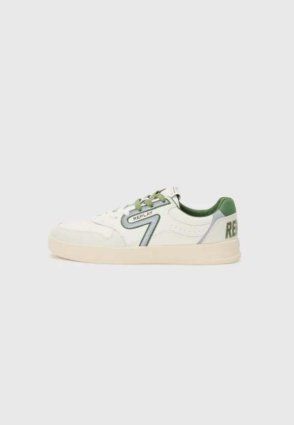 OYZONE UNION - Trainers - white/green