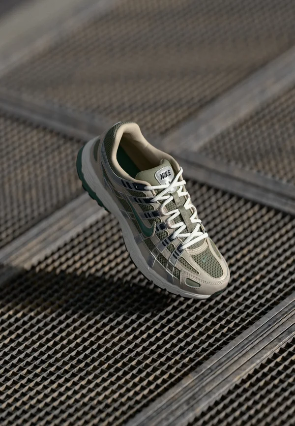 P 6000 - Trainers - cream ii/clay green/anthracite/metallic silver-coloured/light army/white