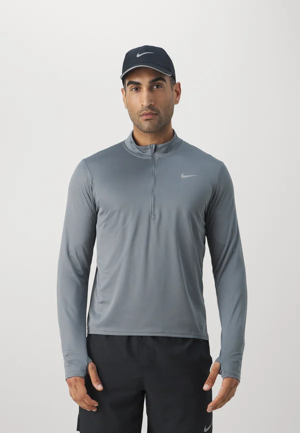 PACER TOP - Long sleeved top - smoke grey