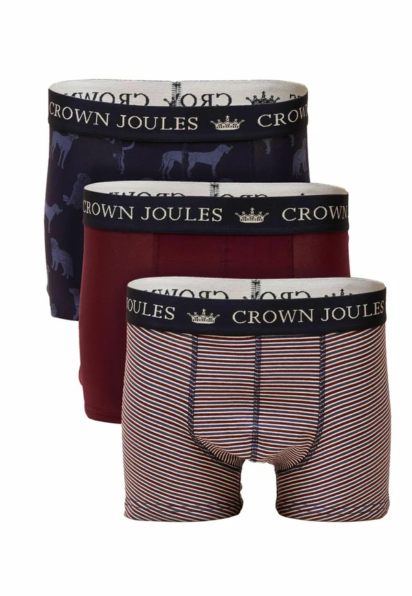 PACK 3 - Trunks - red navy