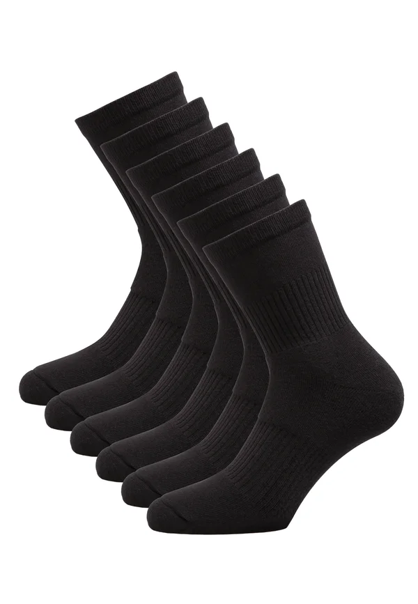 PACK DA 6 PAIA - Socks -  nero