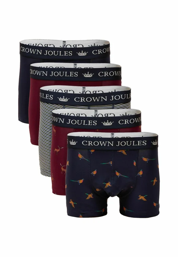 PACK OF FIVE  - Trunks - navy burgundy