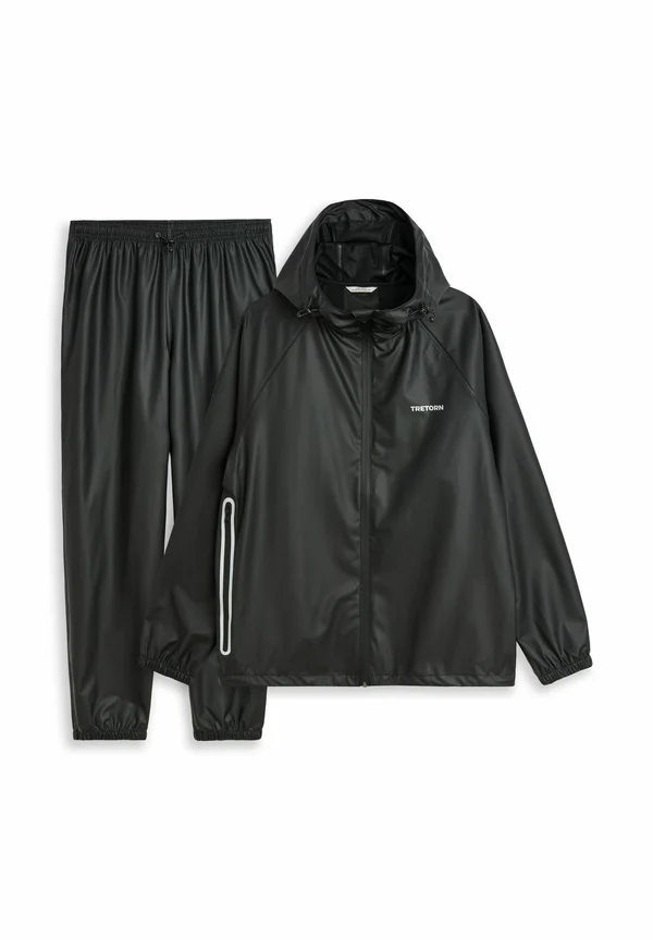 PACKABLE SET - Trousers - black