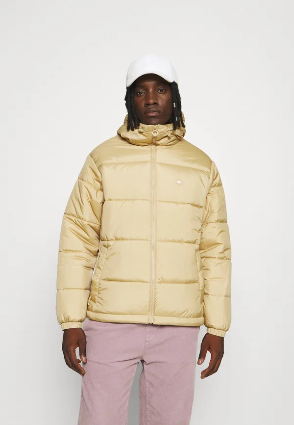 PAD HOODED PUFF - Winter jacket - beige tone