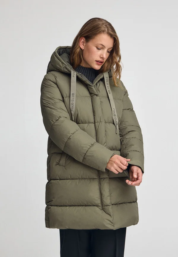 PADDED REVERSIBLE HOODED LS RF HC C GAIA  - Winter coat - military green