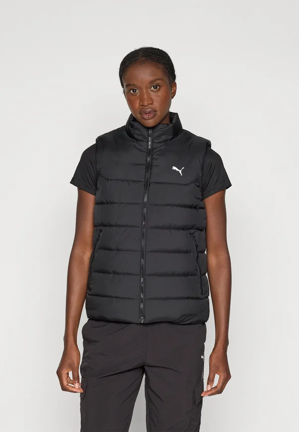 PADDED VEST - Waistcoat - black