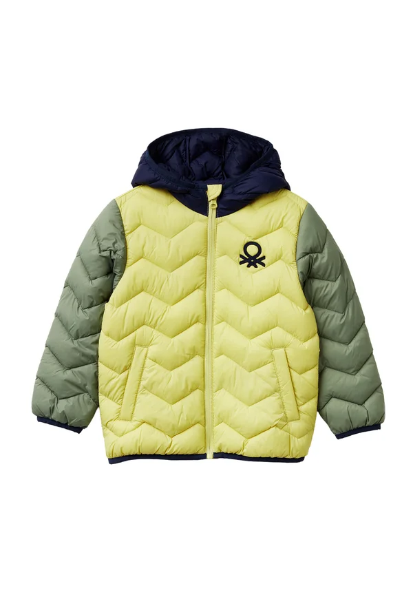 PADDED WITH HOOD - Winter jacket - metallized