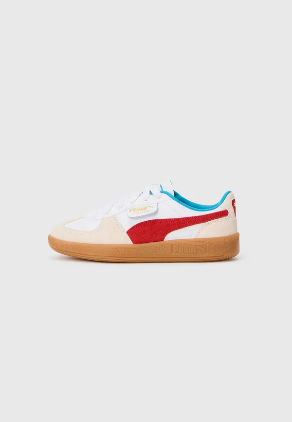PALERMO UNISEX - Trainers - white/for all time red