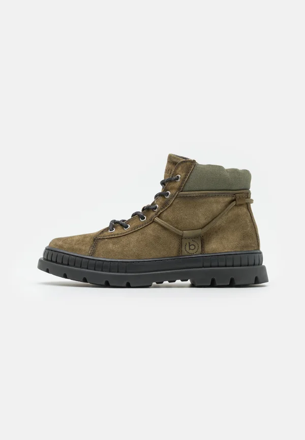 PALLARIO COMFORT - Lace-up ankle boots - dark green