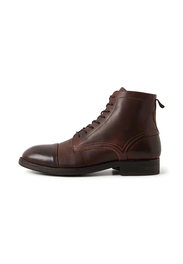 PALMER DRUM DYE - Lace-up ankle boots - brown