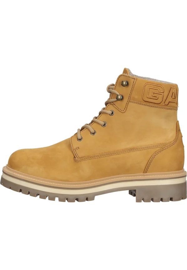 PALROCK - Lace-up ankle boots - camel