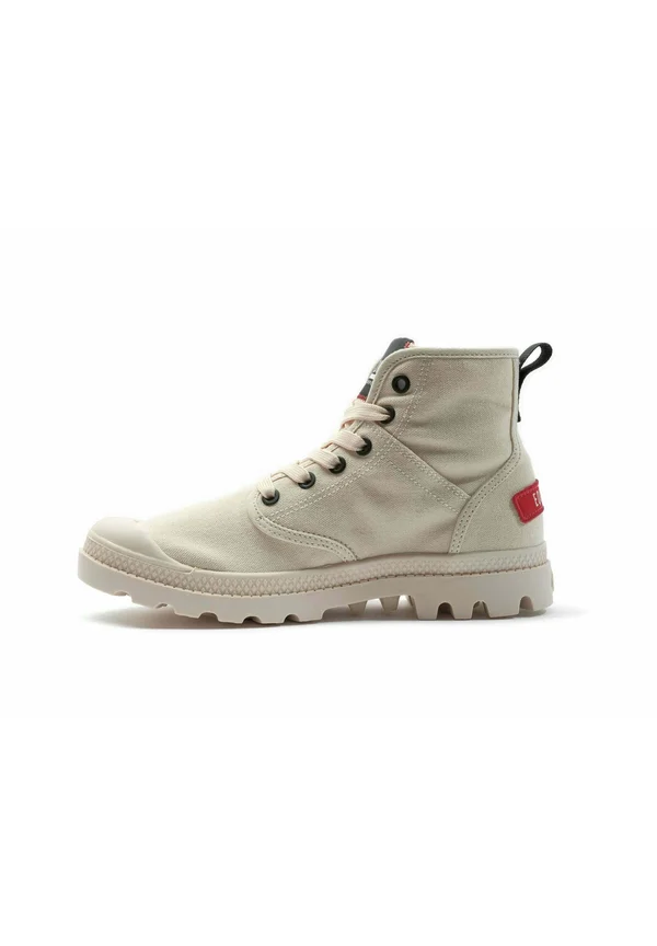PAMPA HI PATCH - Lace-up ankle boots - beige