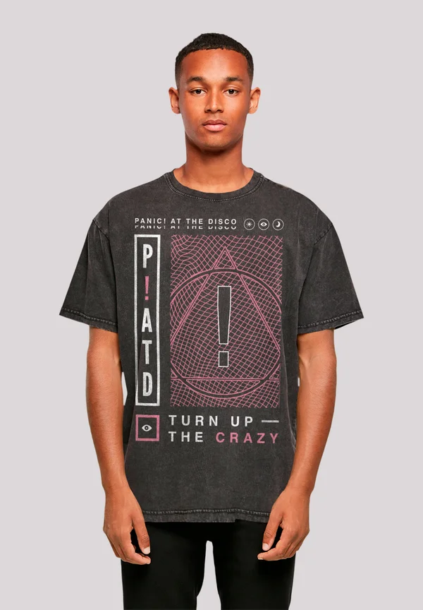PANIC AT THE DISCO TURN UP THE CRAZY - Print T-shirt - schwarz