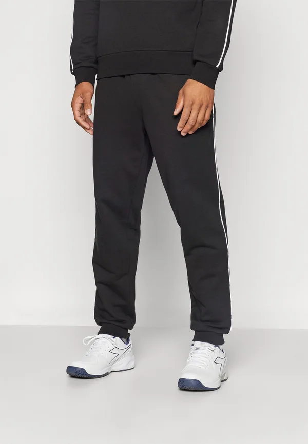 PANT TAPE - Tracksuit bottoms - black