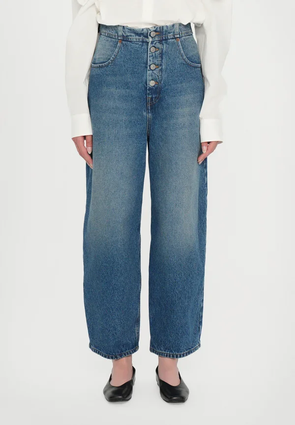 PANTS POCKETS - Wide Leg - light blue