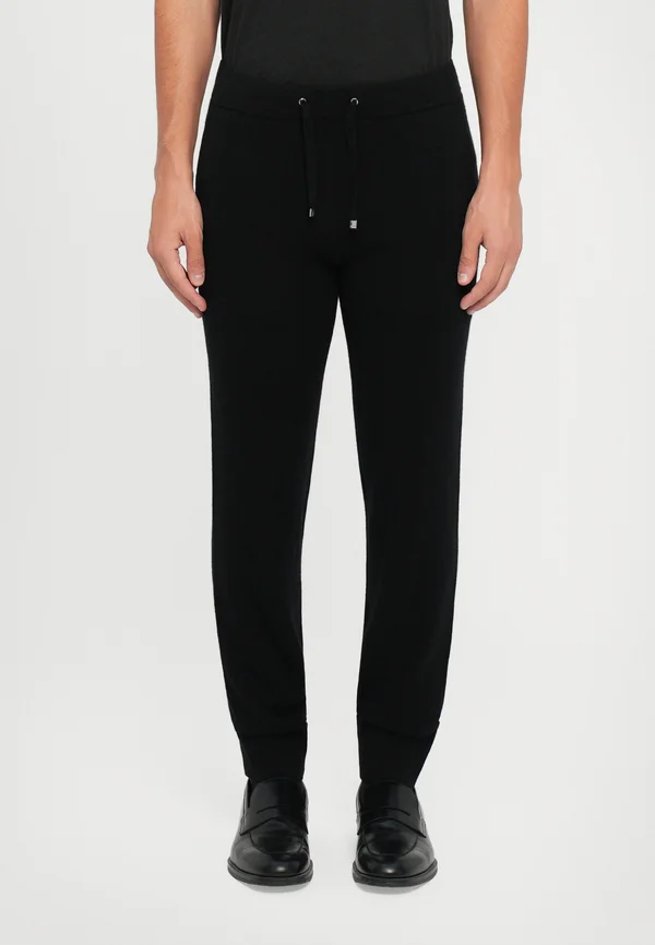 PANTS - Tracksuit bottoms - black