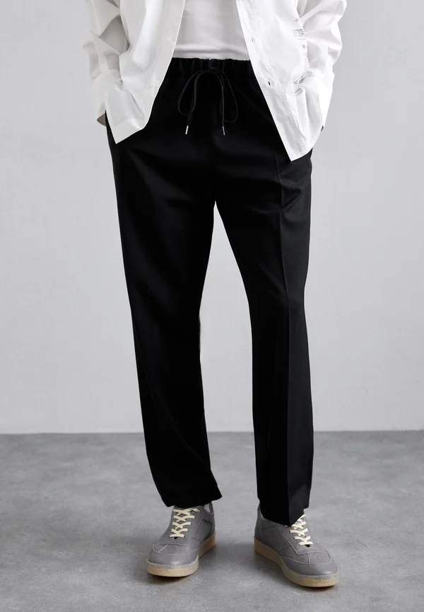 PANTS - Trousers - black