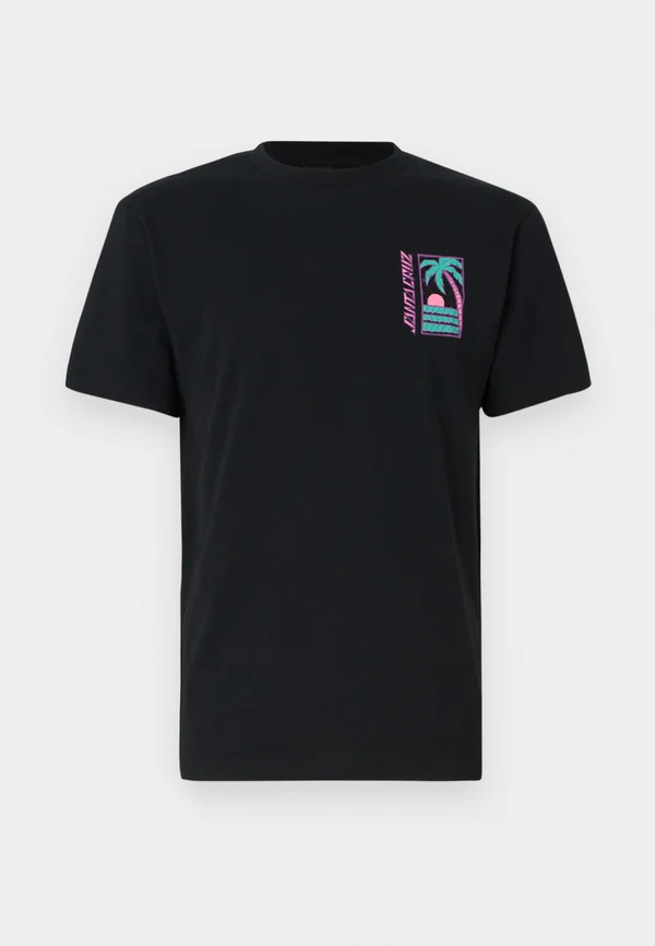 PARADISE STRIP UNISEX - Print T-shirt - black