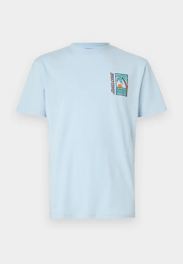 PARADISE STRIP UNISEX - Print T-shirt - fresh blue