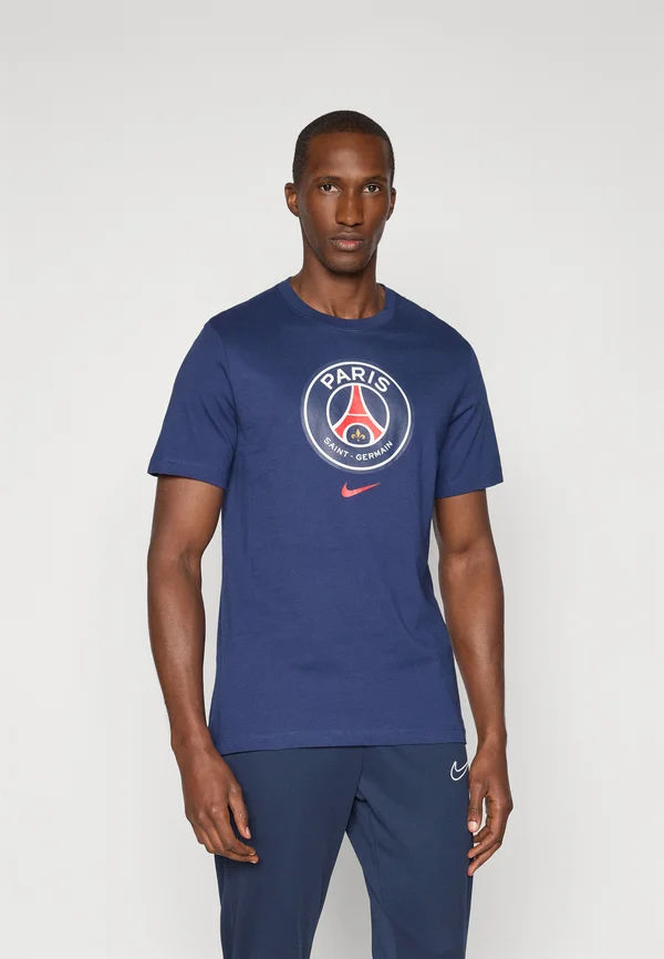 PARIS SAINT-GERMAIN CREST TEE - Club wear - midnight navy