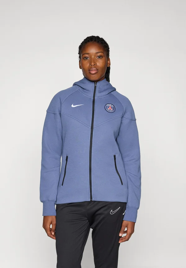 PARIS SAINT-GERMAIN TECH WINDRUNNER - Zip-up sweatshirt - diffused blue/white