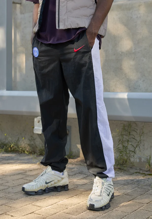 PARIS SAINT-GERMAIN THIRD TRACK PANT - Club wear - black/white/global red