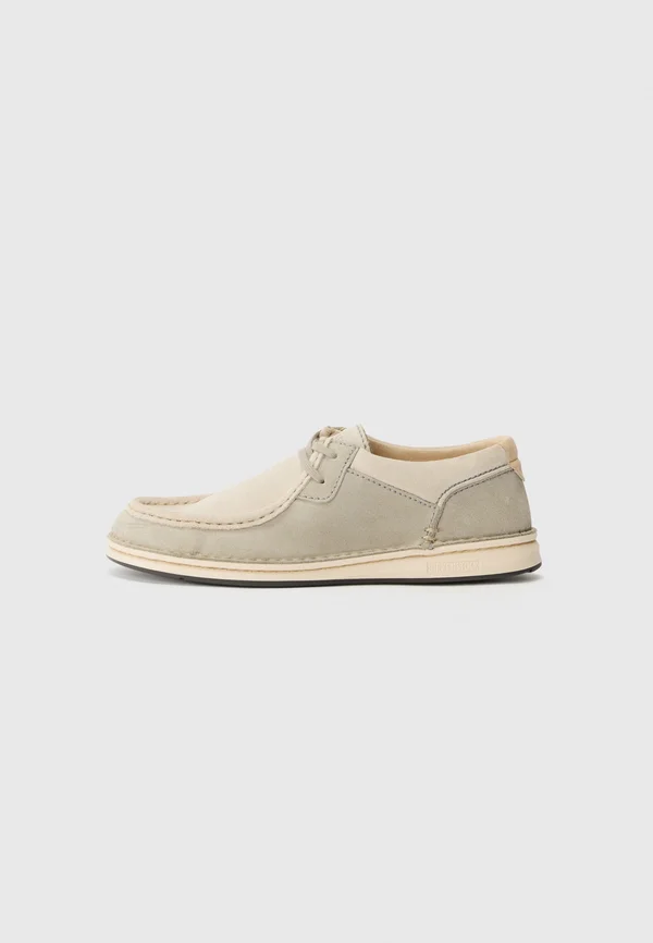 PASADENA LEVE REGULAR UNISEX - Casual lace-ups - stone coin/white
