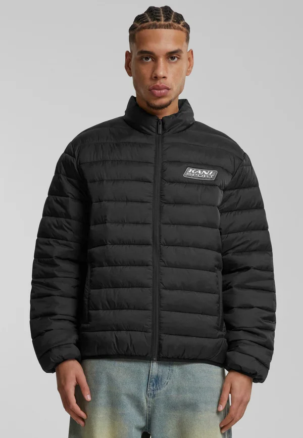 PATCH PUFFER  - Winter jacket - black