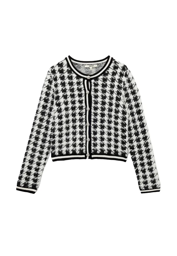 PATTERNED - Cardigan - black