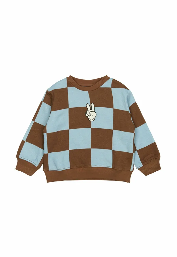 PAULIE OS  - Sweatshirt - toffee check