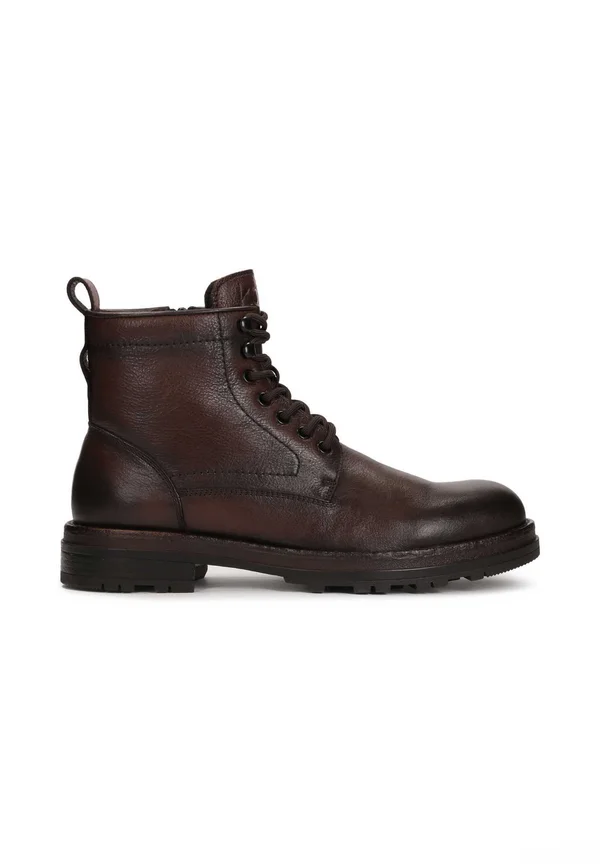 PAVELLI - Lace-up ankle boots - brown