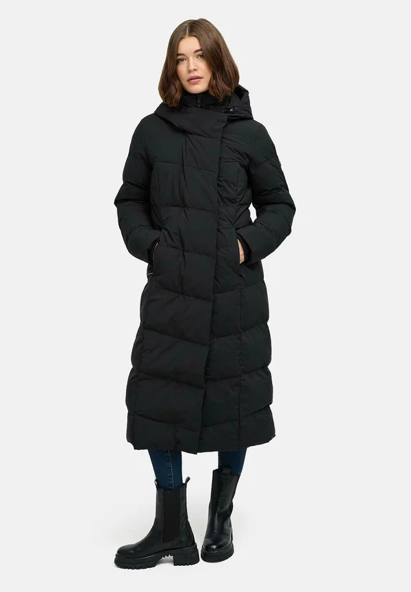 PAVLA LONG SOFT YOUMODO - Winter coat - black