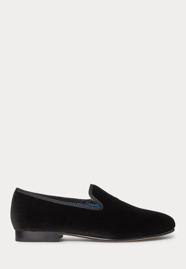 PAXTON VELVET SLIPPER - Slip-ons - black
